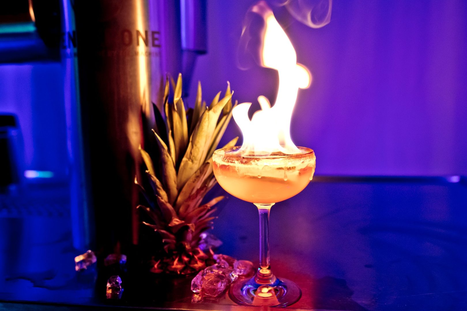 _DSC1429 flambierter Cocktail