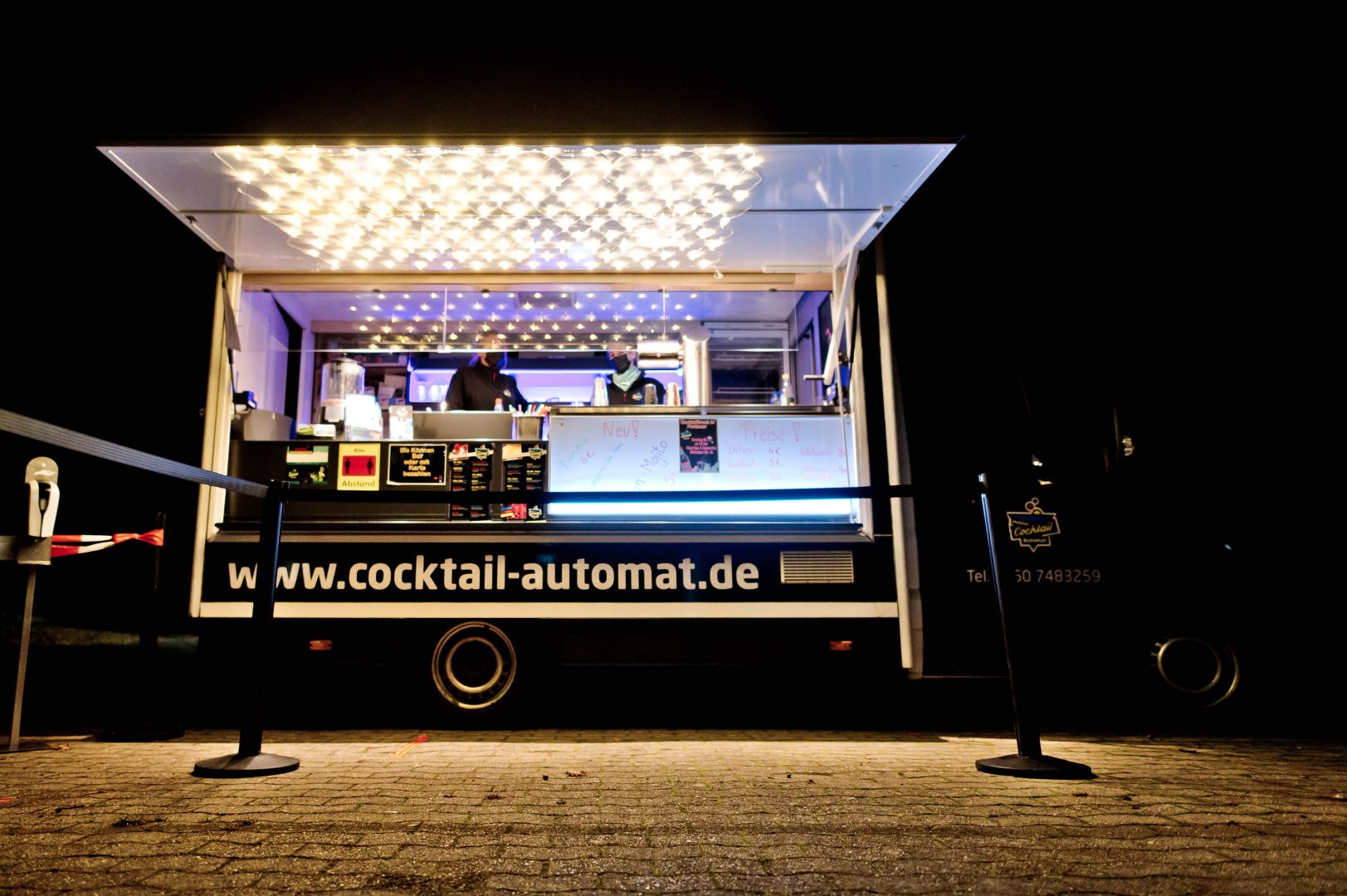 Cocktailtruck - für Dich geöffnet!